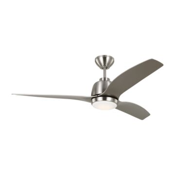 Avila 54"Ceiling Fan in Brushed Steel by Visual Comfort Fan