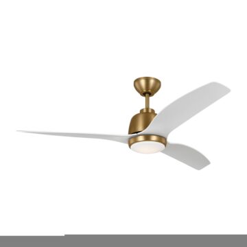 Avila 54"Ceiling Fan in Satin Brass by Visual Comfort Fan