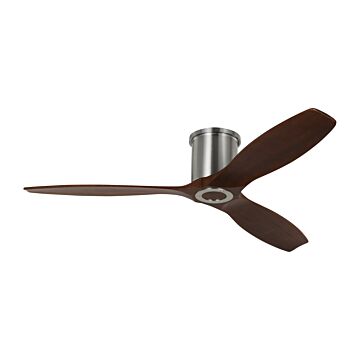 Collins 52"Ceiling Fan in Brushed Steel by Visual Comfort Fan