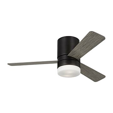 Era 44" Hugger LED Ceiling Fan in Aged Pewter