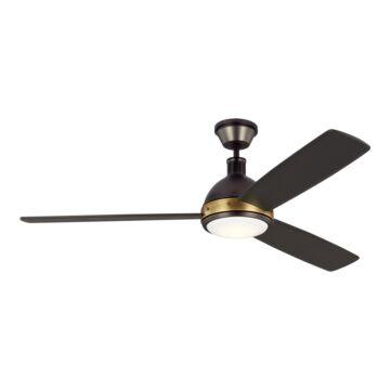 Hicks 60"Ceiling Fan in Deep Bronze by Visual Comfort Fan