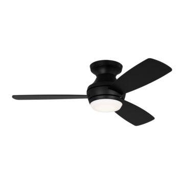 Ikon 44"Ceiling Fan in Midnight Black by Visual Comfort Fan