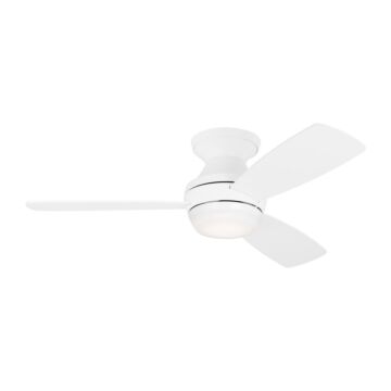 Ikon 44"Ceiling Fan in Matte White by Visual Comfort Fan