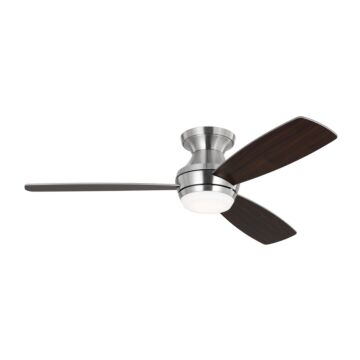 Ikon 52"Ceiling Fan in Brushed Steel by Visual Comfort Fan