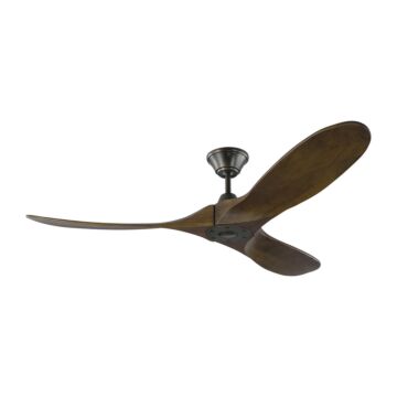 Maverick 52"Ceiling Fan in Matte Black by Visual Comfort Fan