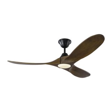 Monte Carlo Maverick II LED 52 Inch Indoor Ceiling Fan in Matte Black