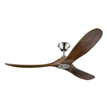 Maverick 60"Ceiling Fan in Brushed Steel by Visual Comfort Fan