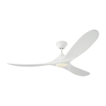 Maverick 60"Ceiling Fan in Matte White by Visual Comfort Fan