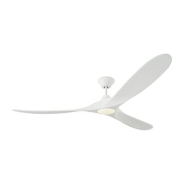 Maverick 70"Ceiling Fan in Matte White by Visual Comfort Fan