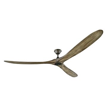 Maverick 88"Ceiling Fan in Aged Pewter by Visual Comfort Fan