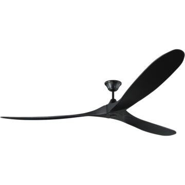 Maverick 88"Ceiling Fan in Matte Black by Visual Comfort Fan