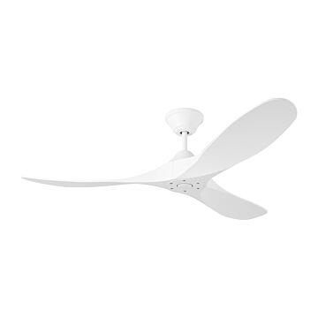 Maverick 52"Ceiling Fan in Matte White by Visual Comfort Fan
