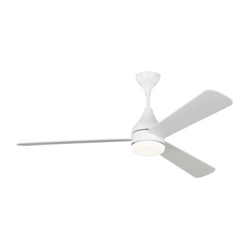 Streaming 60"Ceiling Fan in Matte White by Visual Comfort Fan