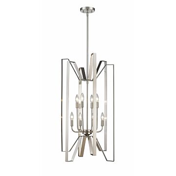 Z-Lite Marsala 8-Light Pendant Light In Brushed Nickel