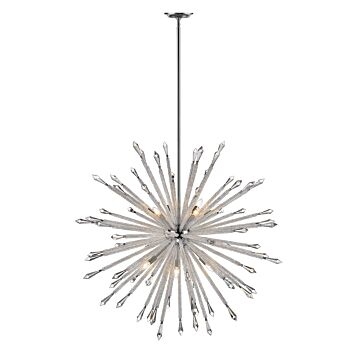 Z-Lite Soleia 12-Light Chandelier In Chrome