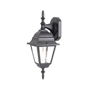 Builder's Choice 1-Light Wall Sconce in Matte Black