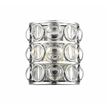 Z-Lite Eternity 2-Light Wall Sconce In Chrome