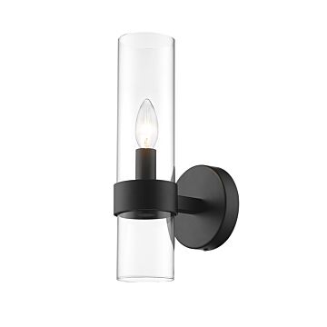 Z-Lite Datus 1-Light Wall Sconce In Matte Black