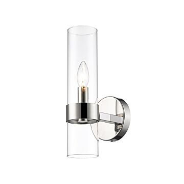 Z-Lite Datus 1-Light Wall Sconce In Polished Nickel