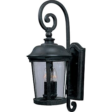 Dover VX Three Light Outdoor Wall Lantern in Bronze by Maxim