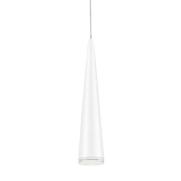Mina LED Pendant in White by Kuzco Lighting
