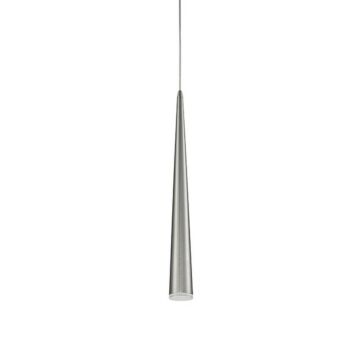 Mina LED Pendant in Brushed Nickel by Kuzco Lighting