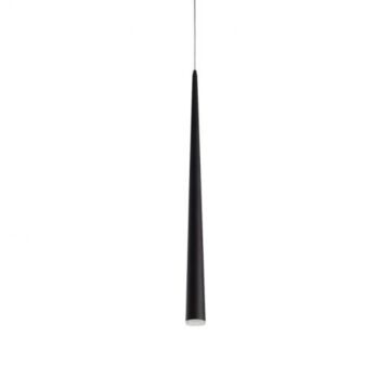Mina LED Pendant in Black by Kuzco Lighting