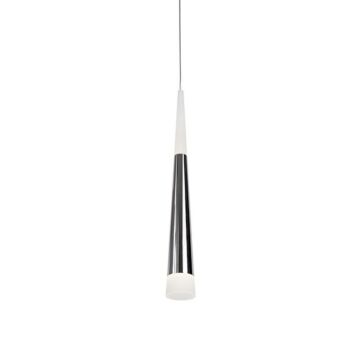 Ultra LED Pendant in Chrome by Kuzco Lighting