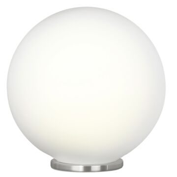 Rondo One Light Table Lamp in Silver by Eglo USA