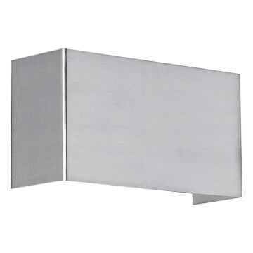 Nikita One Light Wall Sconce in Matte Nickel by Eglo USA