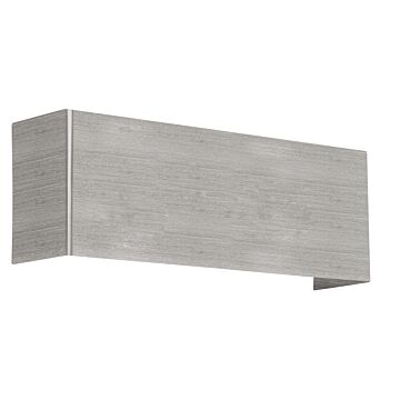 Nikita One Light Wall Sconce in Matte Nickel by Eglo USA