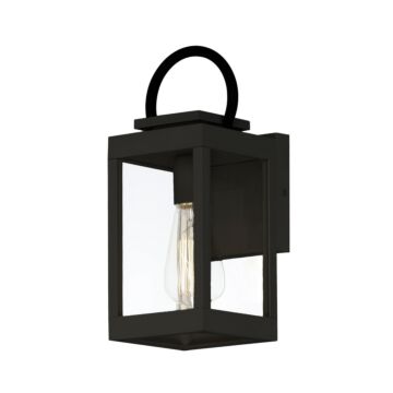 Nassau Vivex One Light Outdoor Wall Sconce in Black by Maxim