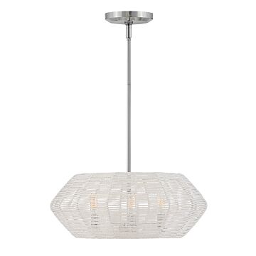 Hinkley Luca 3-Light Chandelier In Polished Chrome*