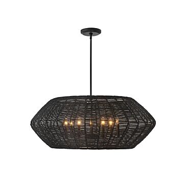 Hinkley Luca 7-Light Chandelier In Black*