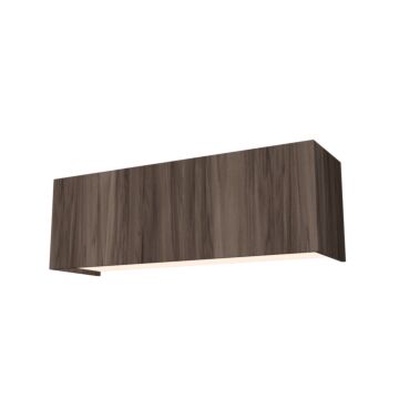 Clean 1-Light Wall Lamp in American Walnut