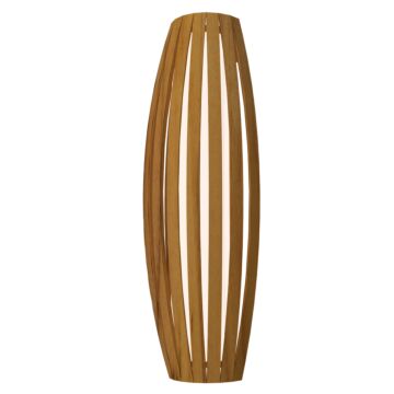 Barrel 3-Light Wall Lamp in Teak