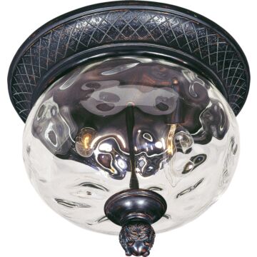 Carriage House VX Two Light Outdoor Ceiling Mount in Oriental Bronze by Maxim