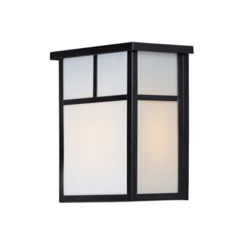 Coldwater Two Light Outdoor Wall Lantern in Black by Maxim