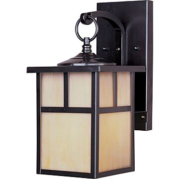 Coldwater One Light Outdoor Wall Lantern in Burnished by Maxim