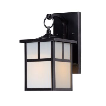 Coldwater One Light Outdoor Wall Lantern in Black by Maxim