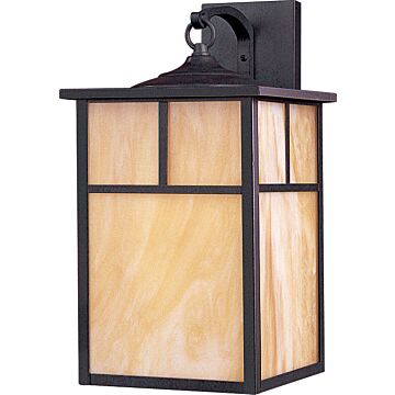 Coldwater One Light Outdoor Wall Lantern in Burnished by Maxim