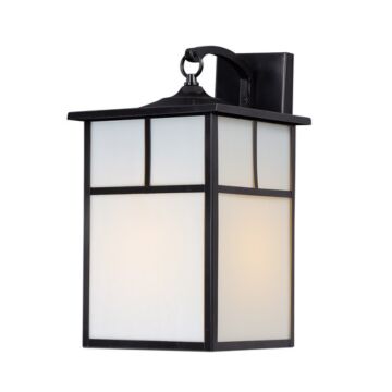 Coldwater One Light Outdoor Wall Lantern in Black by Maxim