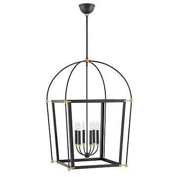 Hinkley Selby 6-Light Chandelier In Black