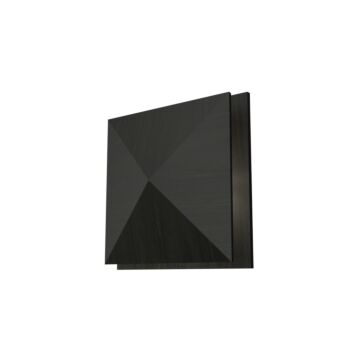 Facet LED Wall Lamp in Charcoal