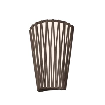 Living Hinges 1-Light Wall Lamp in American Walnut