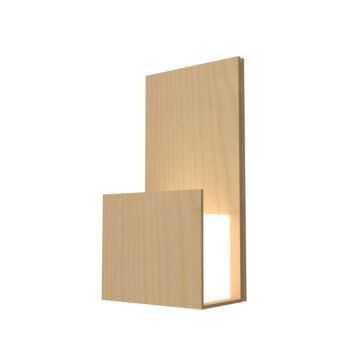 Clean 1-Light Wall Lamp in Maple