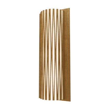 Living Hinges 2-Light Wall Lamp in Louro Freijo