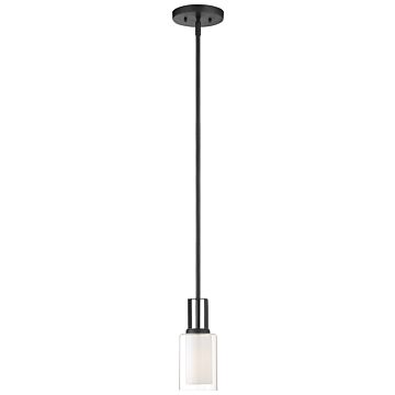 Parsons Studio One Light Mini Pendant in Sand Coal by MinkaLavery