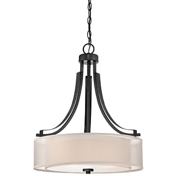 Parsons Studio Three Light Pendant in Sand Coal by MinkaLavery