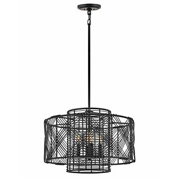 Hinkley Nikko 4-Light Pendant In Black*